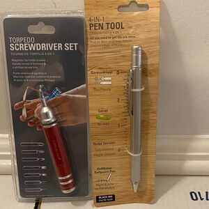 Screwdriver Set&4 in 1 Pen Tool good condition